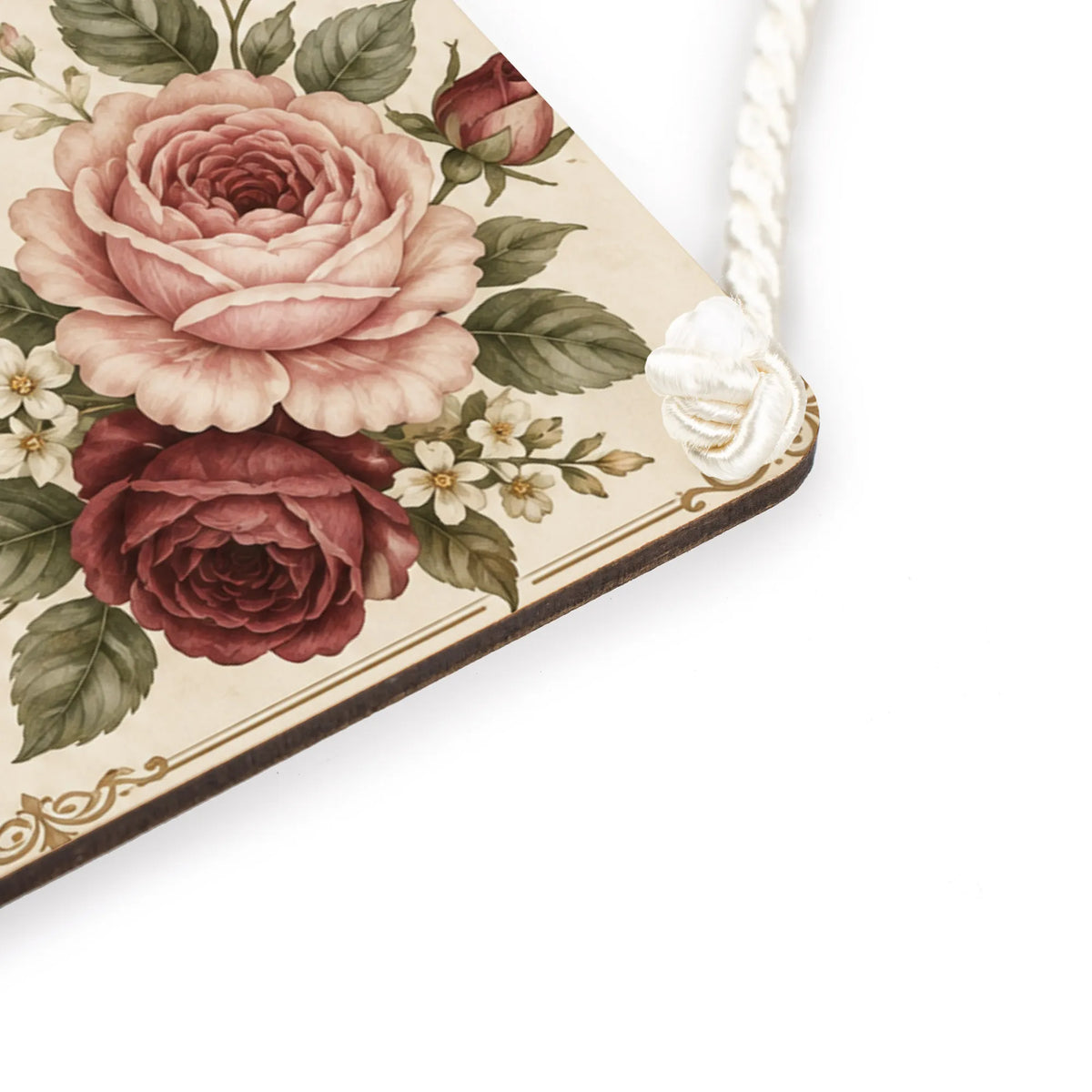 Deko Schild Herz nostalgisch Design