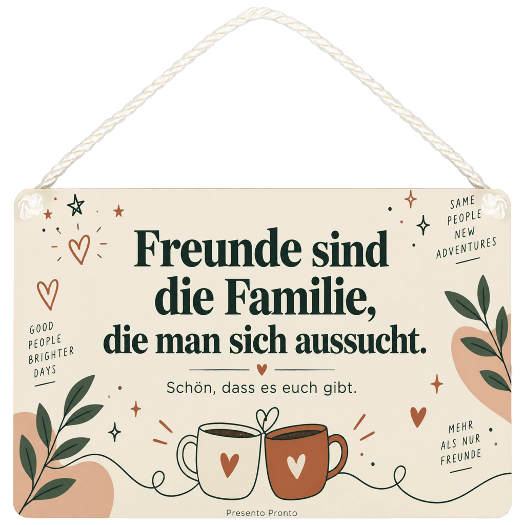 Deko Schild Freundschaft modern Design|p:2020683|h:e9cf109ea6c64292d1c65c9aea36c583