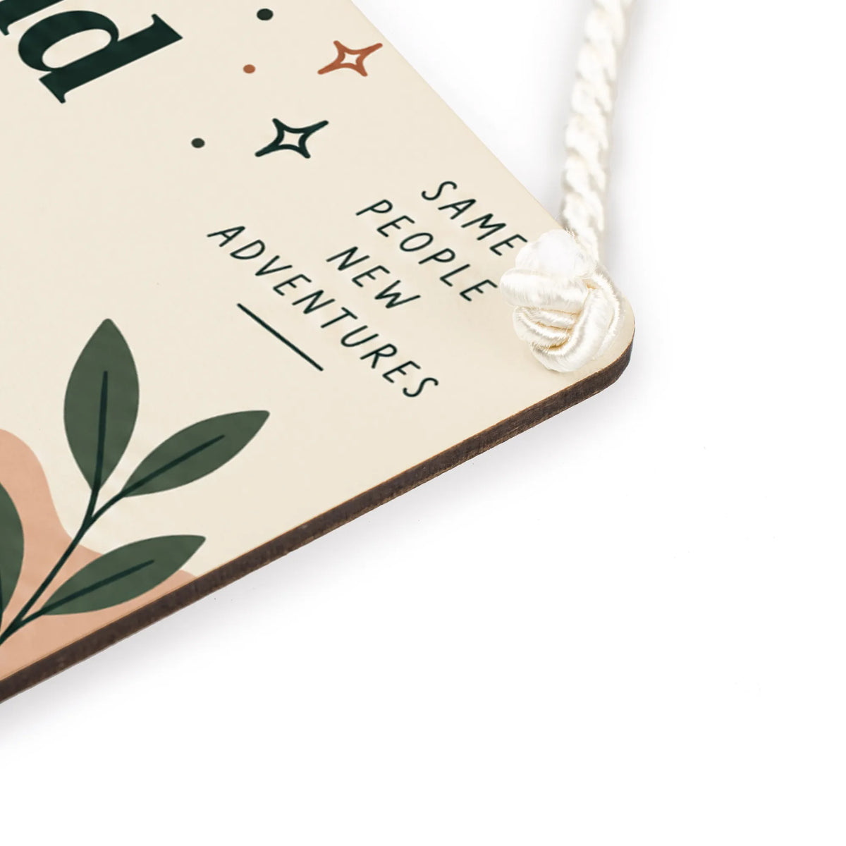 Deko Schild Freundschaft modern Design