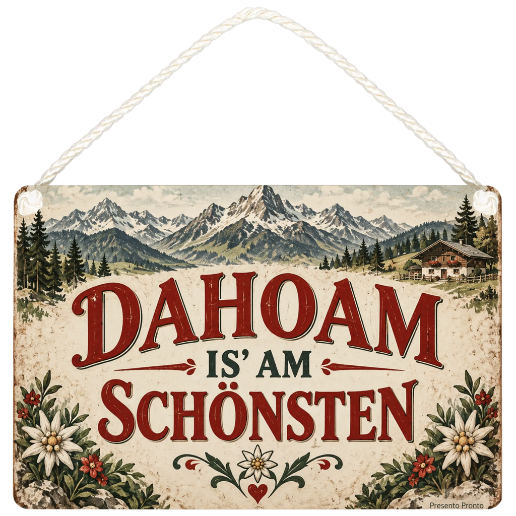 Nostalgisches Österreich Schild für Bergfans mit Alpenpanorama|p:2020716|h:34764fbba33681db39faa31e69dc6c76