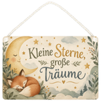 Süßes Holzschild fürs Kinderzimmer mit schlafendem Fuchs|p:2020719|h:02f3d0f7aec472d1bd1bb0a050564798