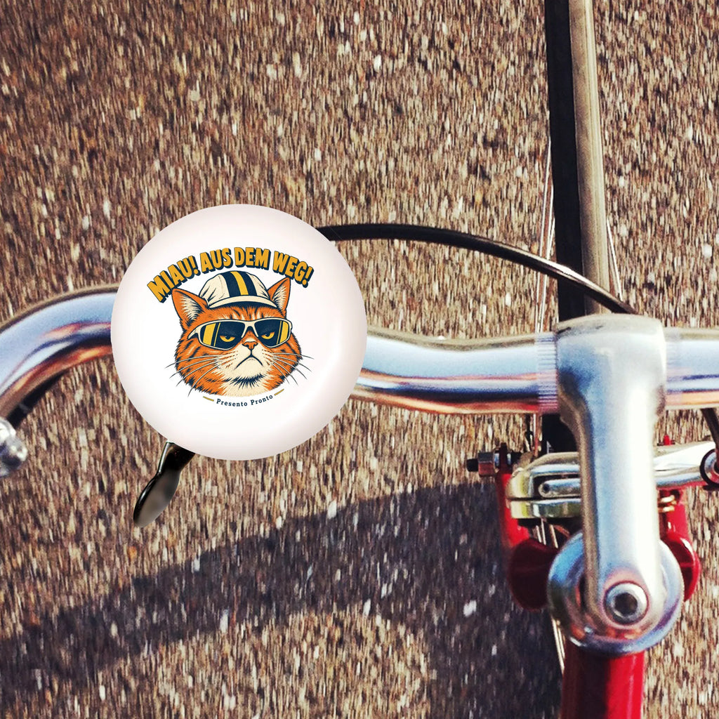 Lustige Fahrradklingel mit roter Katze für Katzenfans|p:2020737|h:b68d55becd9a18467bae94a6d99ae4b6