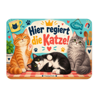 Lustiger Kühlschrankmagnet für Katzenfans mit drei Katzen|p:2020770|h:c8bd5dc810dc99d44fce2cc05299bf6c
