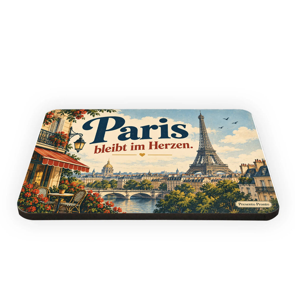 Nostalgischer Kühlschrankmagnet Paris für Eiffelturm Fans