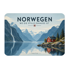Ruhiger Magnet für Norwegen-Fans mit Fjordhütte