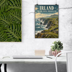 Nostalgisches Wandbild Irland für Fans mit Leuchtturm|p:2020786|h:63eb35ef05c8e2850dba9b95bfc8b79d