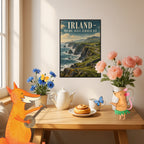 Nostalgisches Wandbild Irland für Fans mit Leuchtturm|p:2020786|h:565144782de6babd48d8cc44a338c2a3