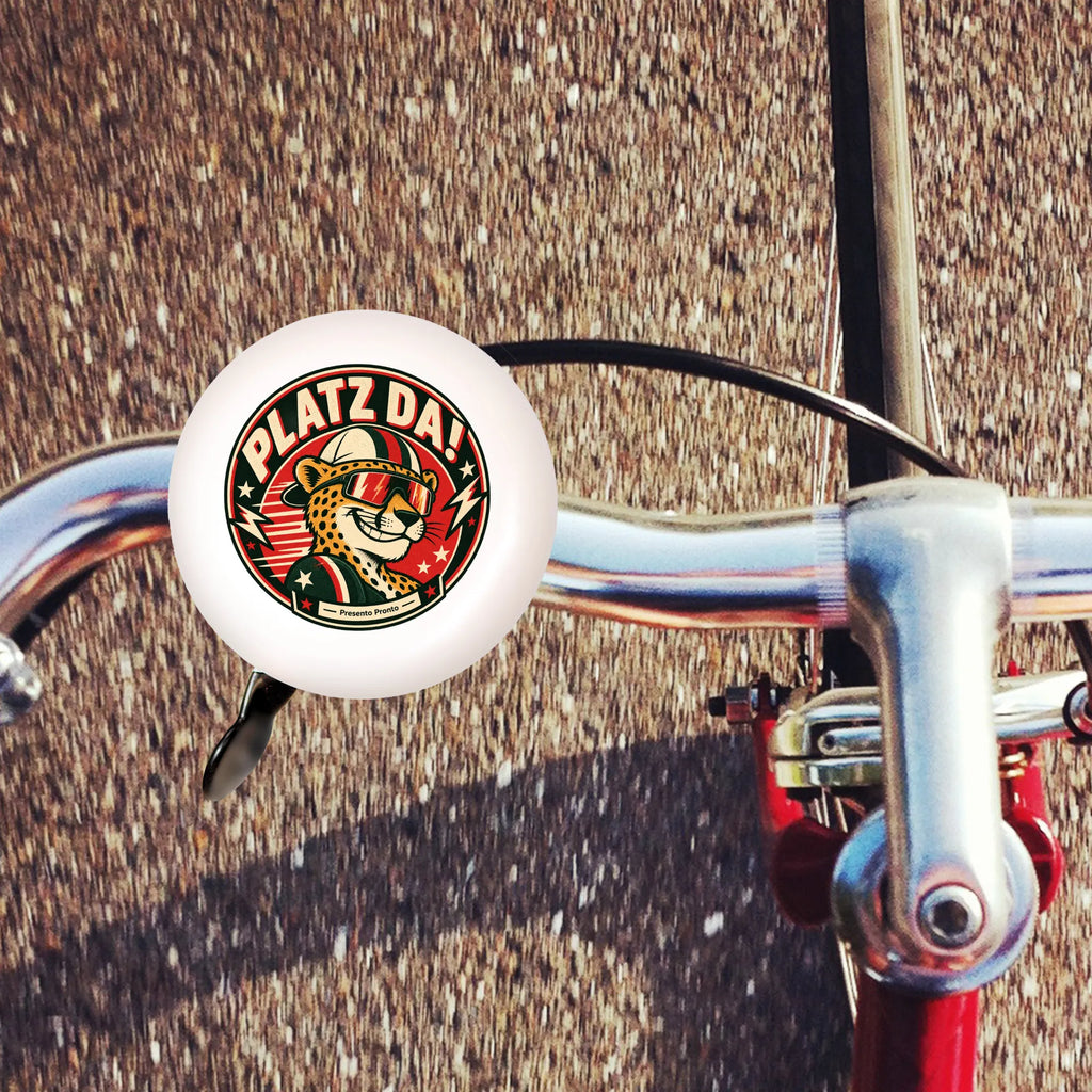Coole Fahrradklingel für Radfahrer mit Gepard|p:2020849|h:f288fba4adb5eecf5469787b51a14b99