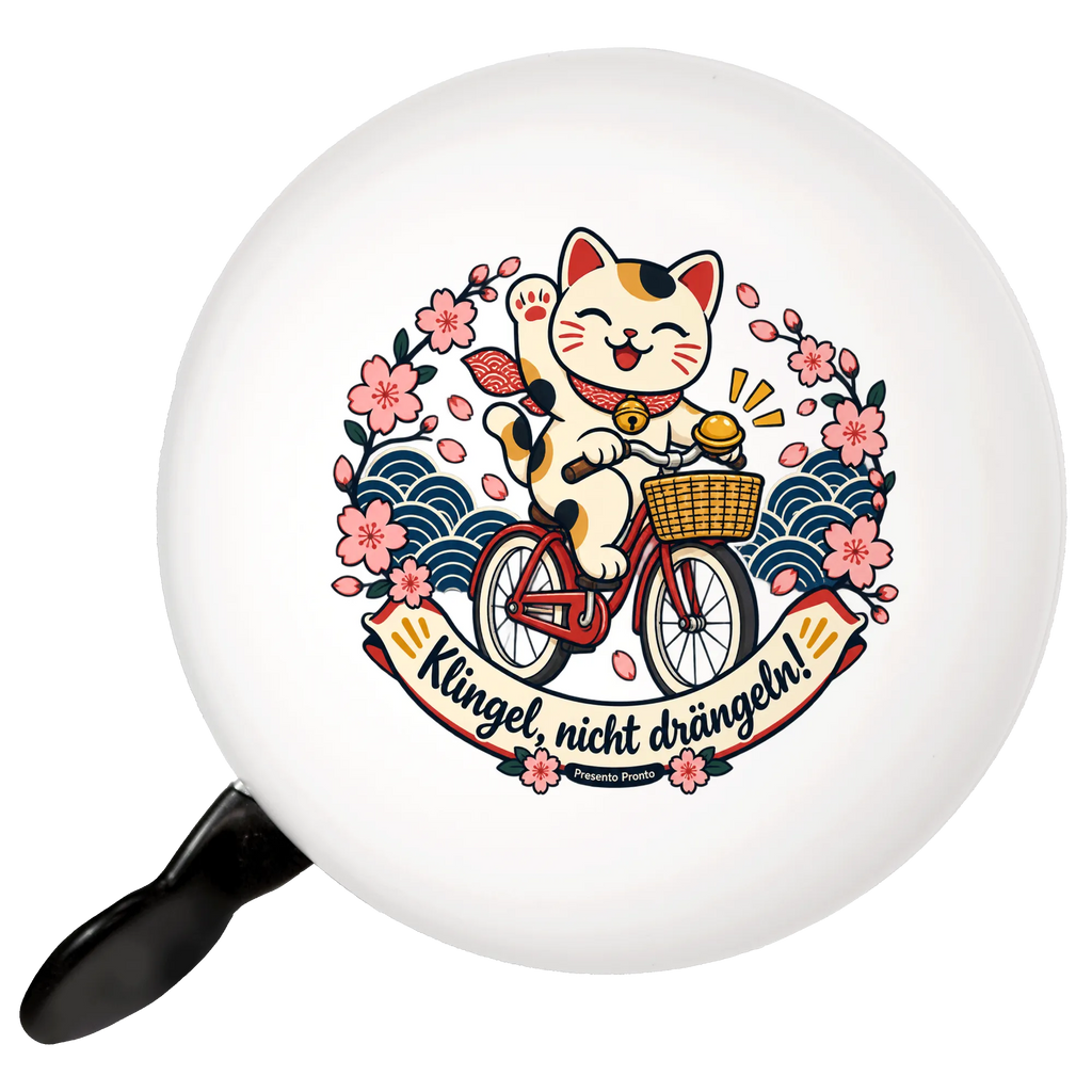 Lustige japanische Fahrradklingel für Japanfans mit Glückskatze|p:2020853|h:a7bdea8f2aa1712013840133c27a3c14