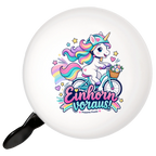 Fröhliche Einhorn-Fahrradklingel für Mädchen mit Helm|p:2020856|h:ba2eed117e9a9887ceaa7cd6e36ff480