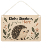 Liebevolles Holzschild mit Igel für Igelfans|p:2020875|h:5385b3258d95aec10678130fec41d1f5