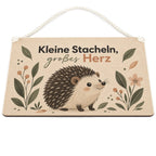 Liebevolles Holzschild mit Igel für Igelfans|p:2020876|h:d95aa3ad892aa784b850e6070705d220