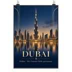 Elegantes Wandbild Dubai für Reisefans mit Burj Khalifa|p:2020883|h:8180d151df42f3edc16bb25f2dbd91ca