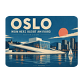Emotionaler Oslo Magnet mit Opernhaus für Norwegenfans