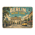 Liebevoller Kühlschrankmagnet Berlin für Fans mit Brandenburger Tor