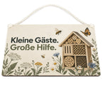 Liebevolles Schild fürs Insektenhotel mit Bienen für Gartenfreunde|p:2020911|h:fbc1be5c5183c597d41cc92bad335dfc