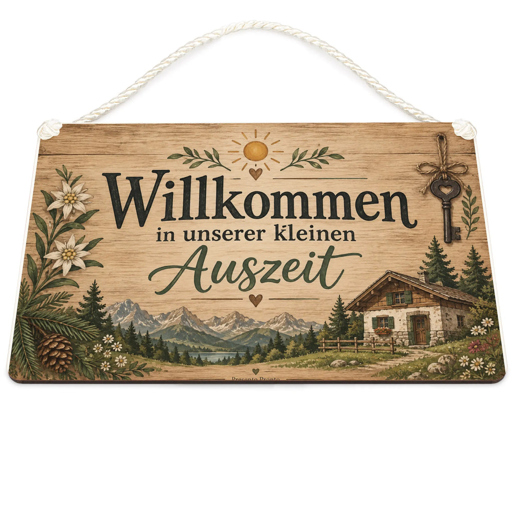 Gemütliches Holzschild für Ferienwohnung mit Häuschen|p:2020917|h:e2425b6b7628e6f4cc2d1c1839b29a44