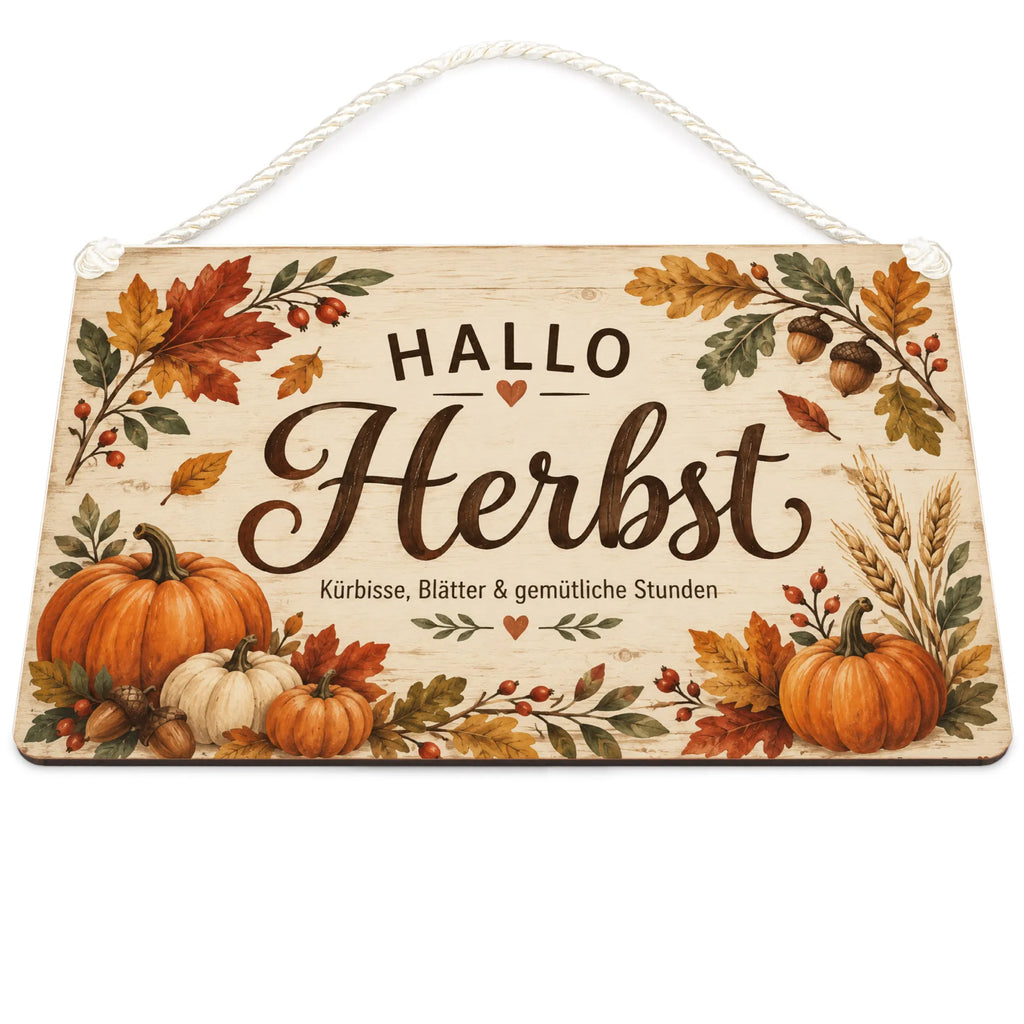Gemütliches Holzschild zum Herbst mit Kürbis und Blättern|p:2020933|h:2eab1081c701adeebcd412f25803494e