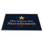 Elegante Fußmatte mit Stern für Sternliebhaber in Nachtblau|p:2020940|h:a917bf3b42d240b606cbb44709fa5187
