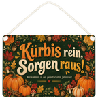 Lustiges Holzschild für den Herbst mit Kürbiskranz|p:2020941|h:bf21d3c1a0af21cad0baa9c10433fd88