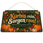Lustiges Holzschild für den Herbst mit Kürbiskranz|p:2020941|h:d3ac869a0ed5a339e3ac59d5a41f7bae