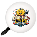 Lustige Fahrradklingel für Erwachsene mit Smileygesicht