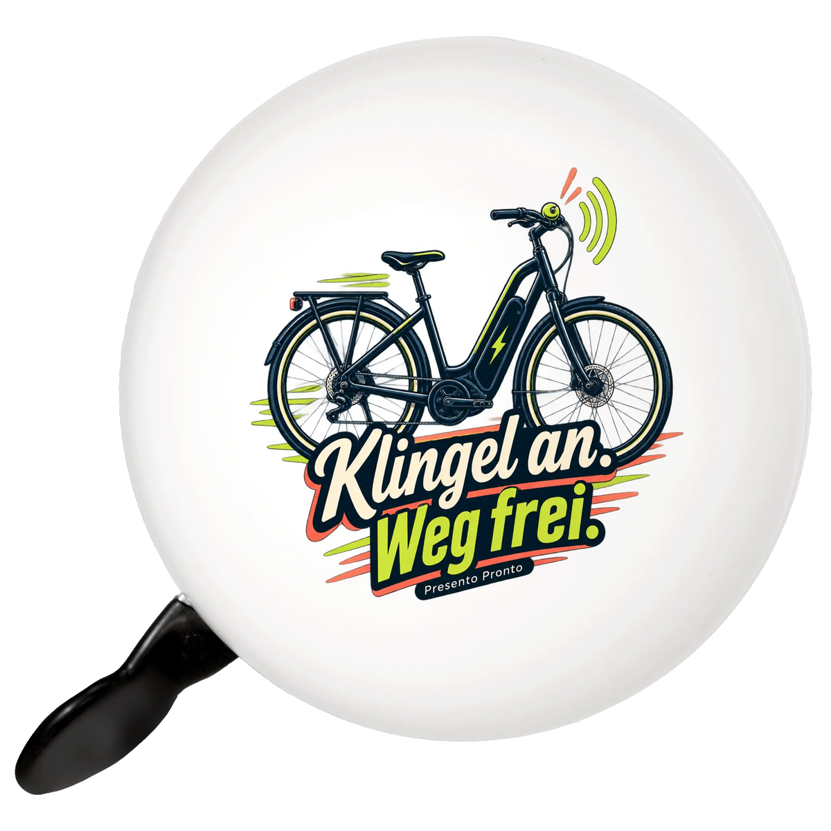 Coole Fahrradklingel für E-Biker mit Schallwellen