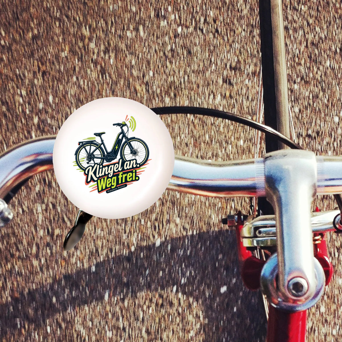 Coole Fahrradklingel für E-Biker mit Schallwellen