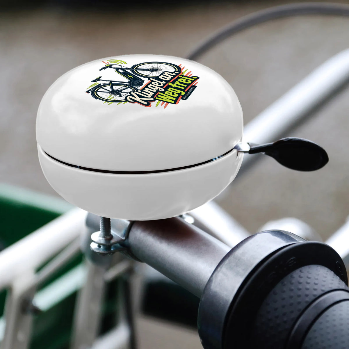 Coole Fahrradklingel für E-Biker mit Schallwellen