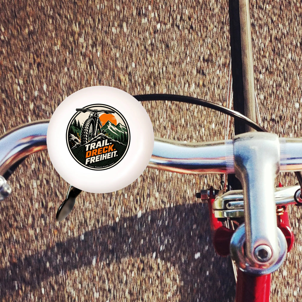 Coole Fahrradklingel für MTB Fahrer mit Trail-Spruch|p:2020964|h:a55fd5f95687bdfa492723d1ebabd586