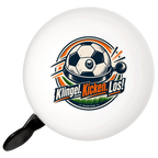 Sportliche Fahrradklingel für Fußballfans mit schwarz-weißem Ball|p:2020972|h:3f82d1ec003a23fe4973ce8a098ed103