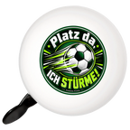 Lustige Fahrradklingel für Fußballfans mit stürmendem Ball|p:2020973|h:c6e48944d95aeb7a9ae3b6efa5f6fde0