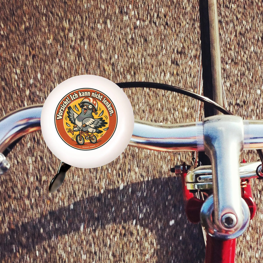 Lustige Fahrradklingel für Erwachsene mit Taube|p:2020975|h:0f6fe6812a73e7eaefe55dc27032ff22