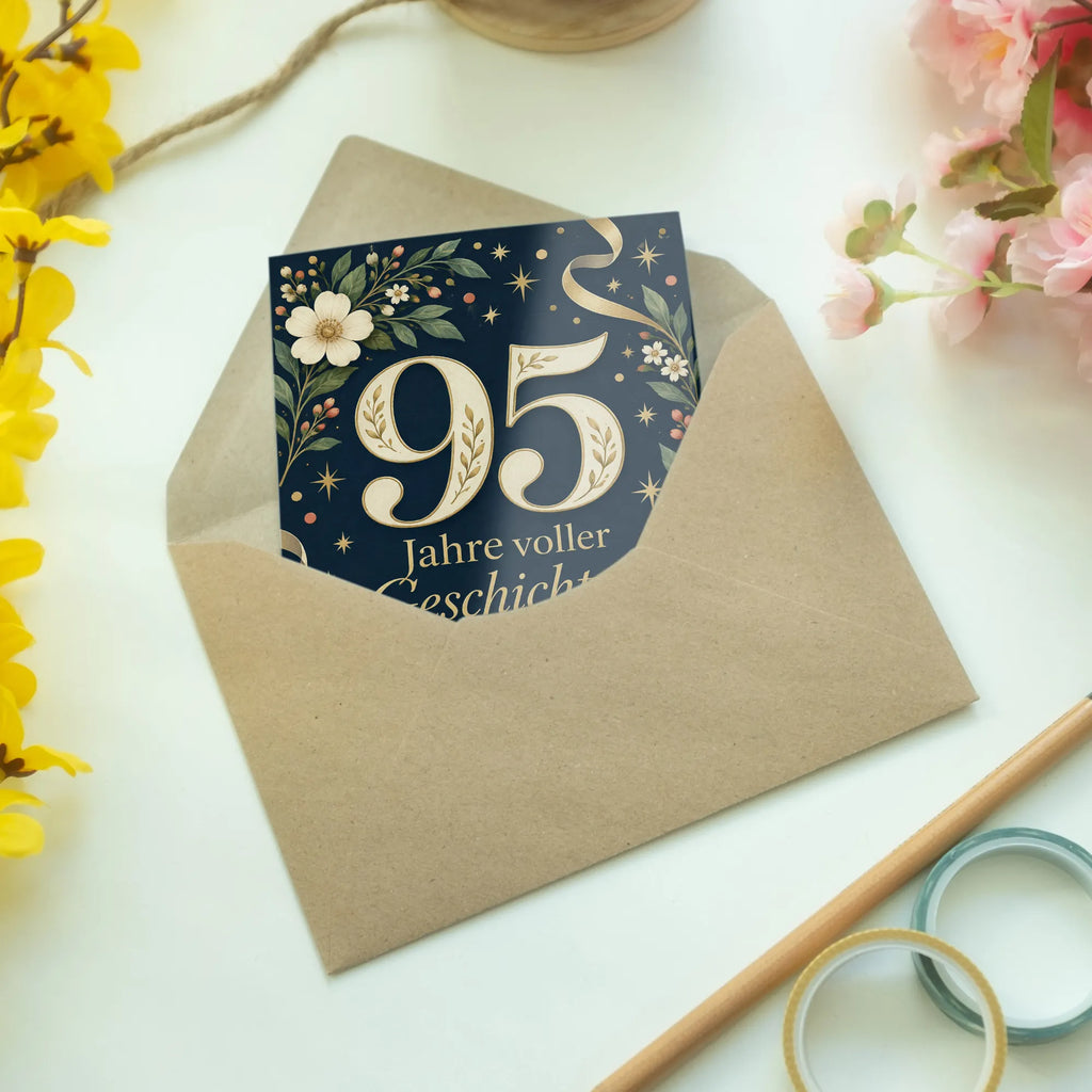 Elegante Geburtstagskarte zum 95. Geburtstag mit Zahl 95|p:2020977|h:48909fe2d6ee5c55a245234ec0fd832b