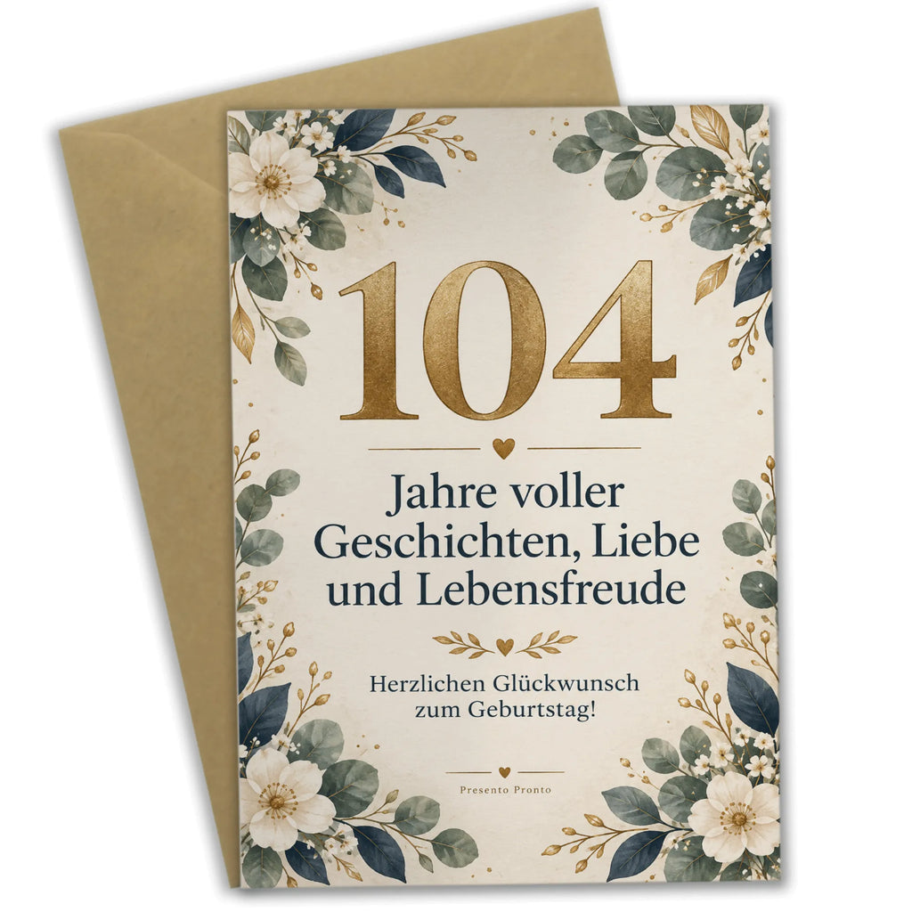 Elegante Geburtstagskarte zum 104. Geburtstag goldene Zahl 104|p:2020984|h:3474a04e3844c82cc5405a105b2f6dc6