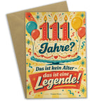 Lustige Geburtstagskarte zum 111 Geburtstag mit Ballons|p:2021001|h:ea8b6b13a08ef7aa2049c4a216a70f71
