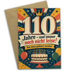 Lustige Geburtstagskarte zum 110. Geburtstag mit großer Zahl 110|p:2021002|h:497b5f89387b480d368217a2210ad0ef