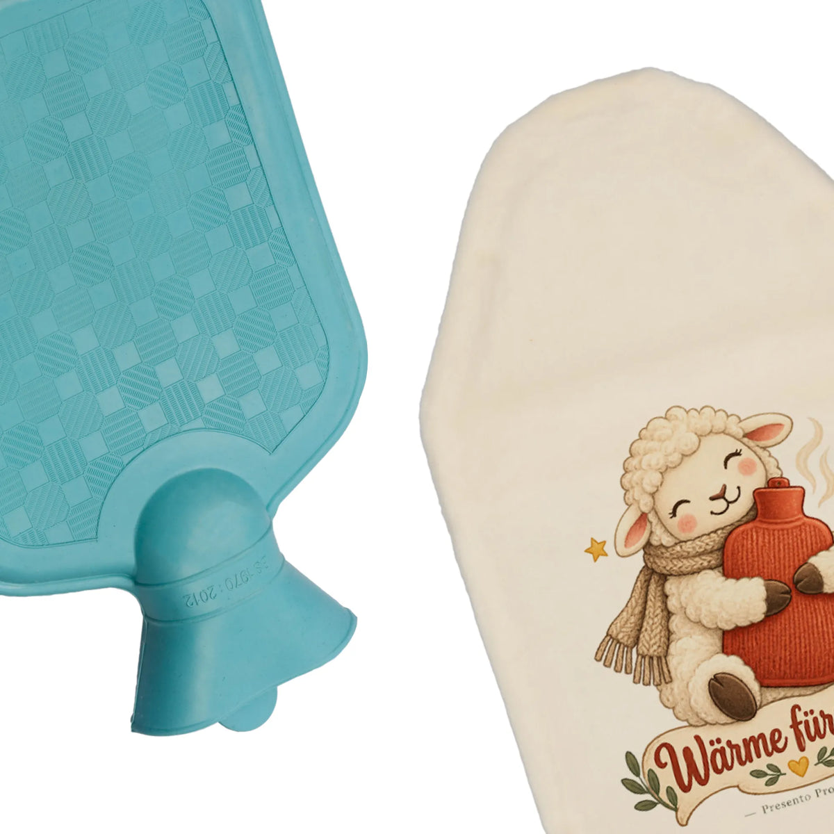 Kuschelige Wärmflasche mit Schaf für Schaf-Fans