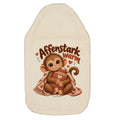 Süße Wärmflasche mit Babyaffe für Kinder