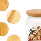 Nostalgische Keksdose zu Weihnachten mit Lebkuchenhaus|p:2021067|h:3d09a8e1786eba9a088b6aa6a3ed745b