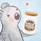 Fröhliche Keksdose zu Weihnachten mit Lebkuchen|p:2021068|h:f96c3cc710adeb255e2d8783caa69ace