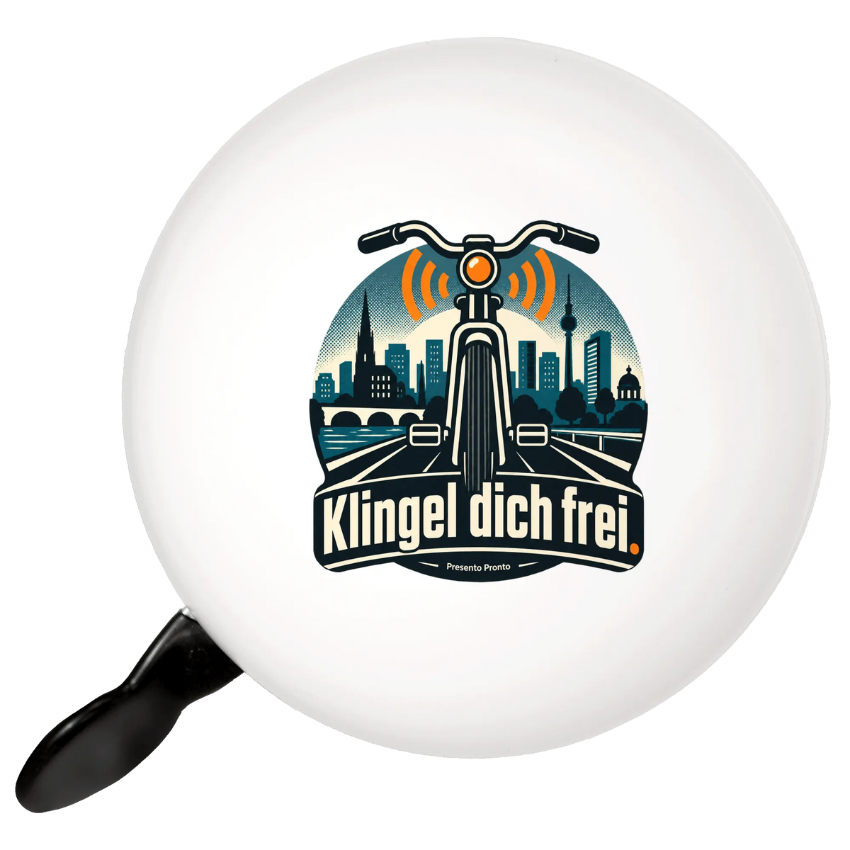 Coole urbane Fahrradklingel für Stadtfahrer