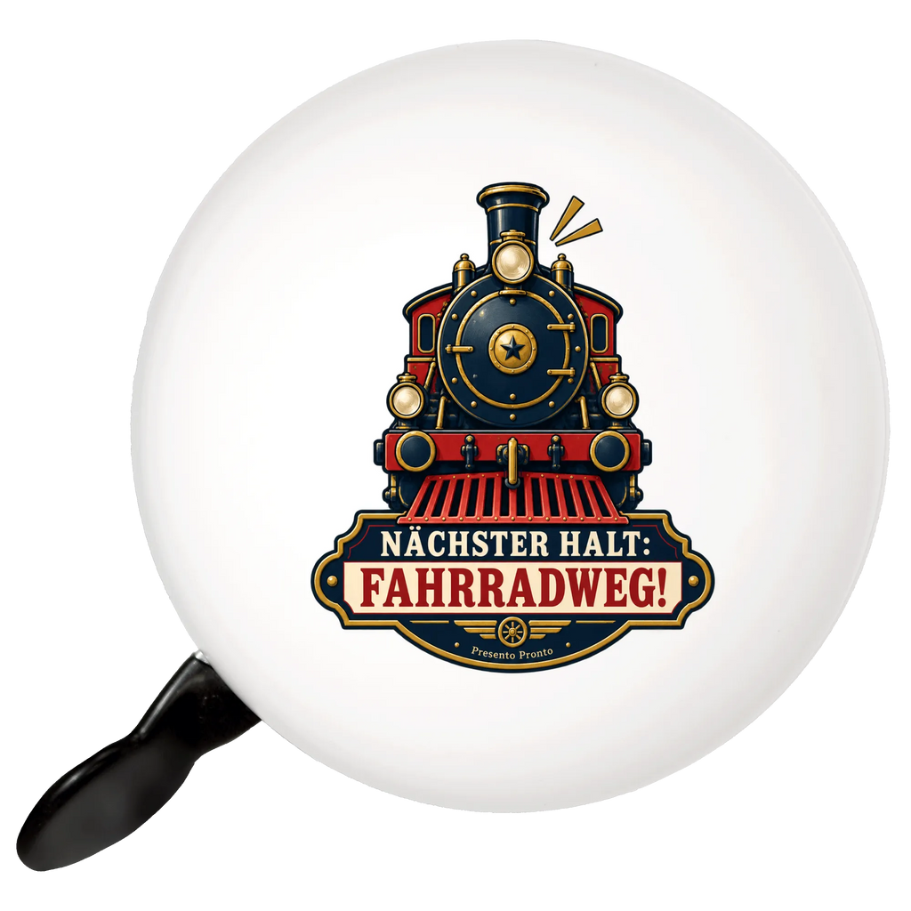Lustige Fahrradklingel für Zugfans mit Lokomotive|p:2021100|h:bf3ded1f2532d6a121a995894d83f640