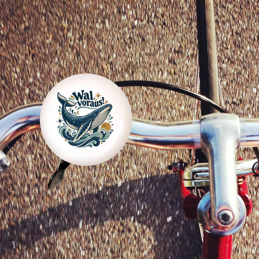 Lustige Fahrradklingel mit Wal für Meeresfans|p:2021106|h:4e5b5b49b70db2bea4829dc653edb806