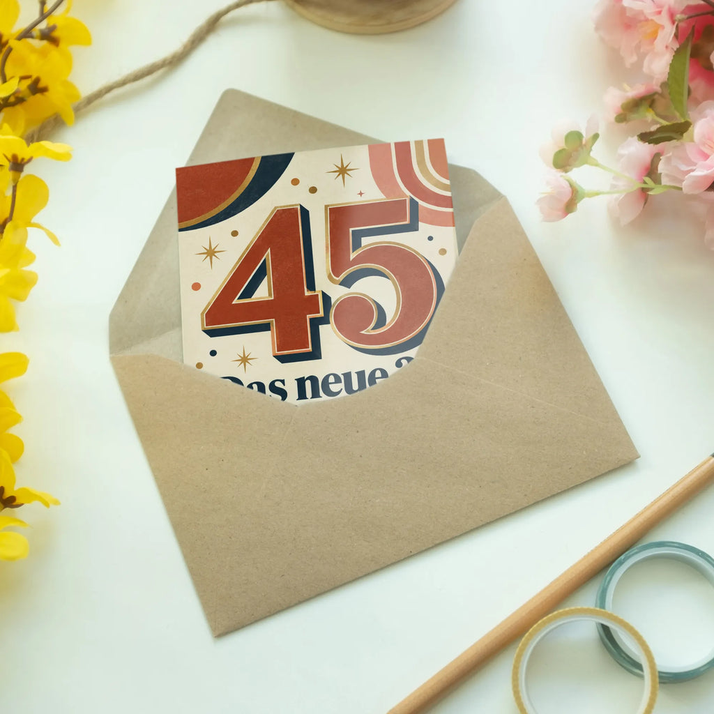 Lustige Geburtstagskarte zum 45. Geburtstag mit Zahl 45|p:2021127|h:7a2542b105ea1ce38d0845a38acef6e0