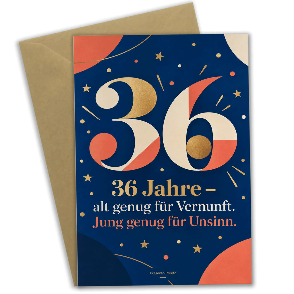 Lustige Geburtstagskarte zum 36. Geburtstag mit Zahl 36|p:2021128|h:96c6c57860f52903a8021b43037ab599
