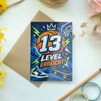 Coole Geburtstagskarte zum 13. Geburtstag mit Basketball|p:2021139|h:909c50ecaad91b62b151717beeb3d27d