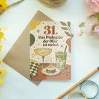 Lustige Geburtstagskarte zum 31. Geburtstag mit Cocktailglas|p:2021167|h:6e2a56cc4886d7696f3b479bcd75c446