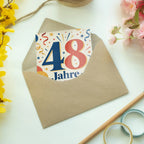 Lustige Geburtstagskarte zum 48. Geburtstag mit Zahl 48|p:2021174|h:134052ac982ed42c3526ce51abb32b4b