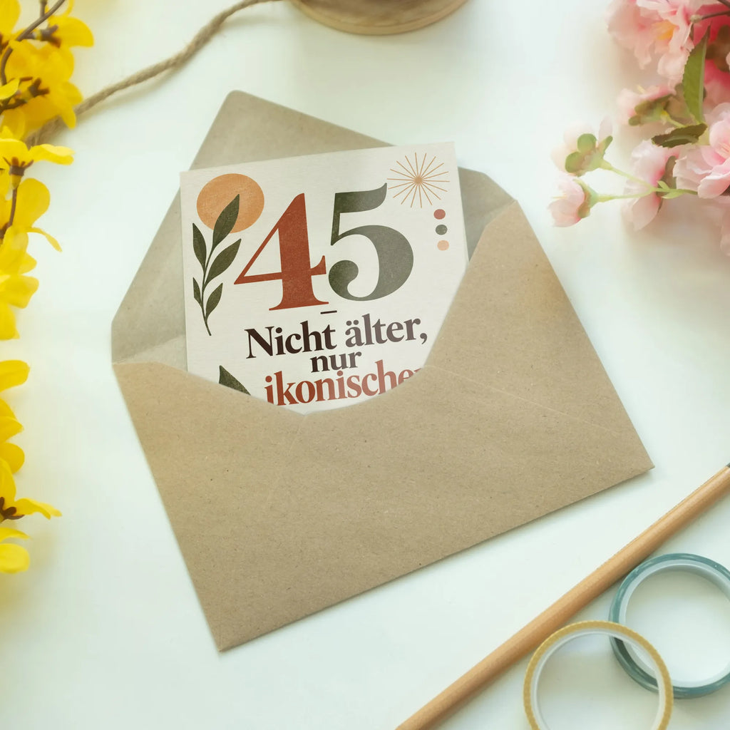 Lustige Geburtstagskarte zum 45. Geburtstag mit großer Zahl 45|p:2021175|h:773b15ea6d4ec16ccc1901c8394c711f